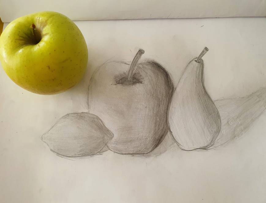 Fructe, lumini si umbre