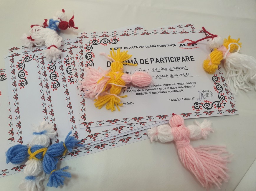 Clasa exploratorilor în vizită la muzeu