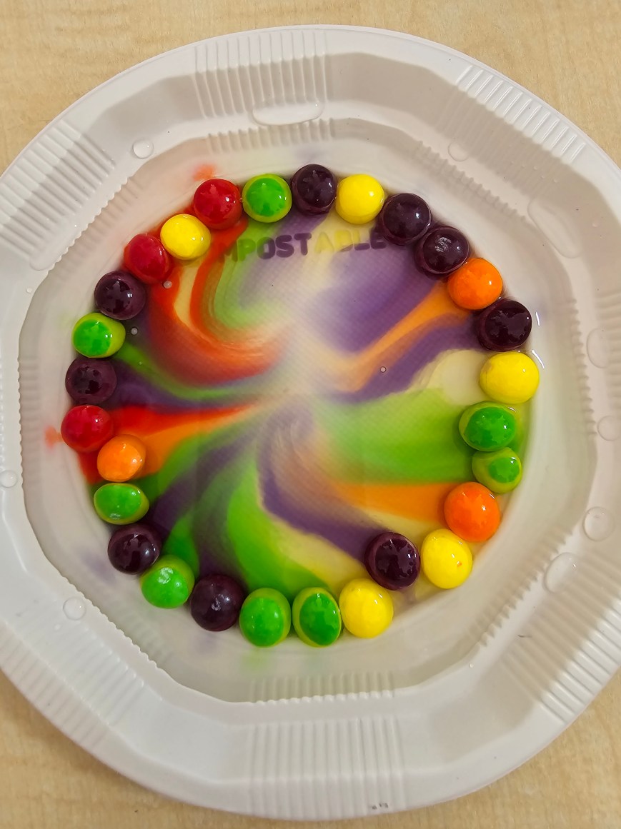 Curcubeu în farfurie