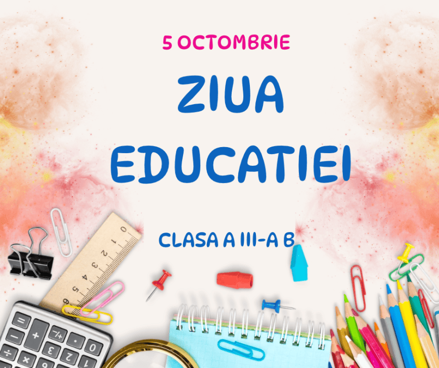 Educația se poartă cu bucurie! 🎨👕